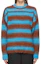 Buy WE11DONE Striped Knit Crewneck Sweater Unisex - Blue WD-KT9-20-008-U-BL