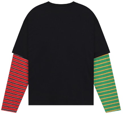 WE11DONE 條紋字母印花長袖圓領T恤 男女同款. WD-TT0-24-877-U Cheap WE11DONE 條紋字母印花長袖圓領T恤 男女同款. WD-TT0-24-877-U