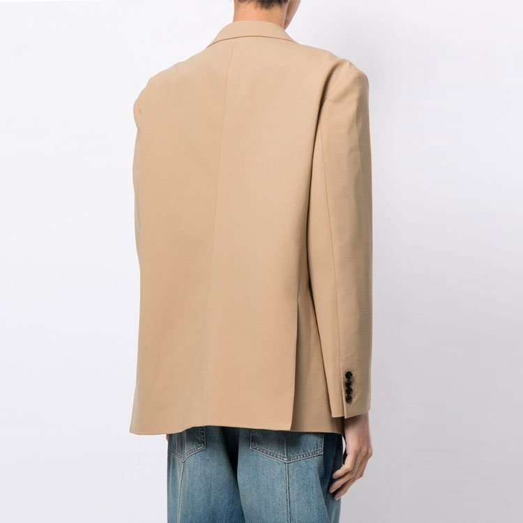 Purchase 위론던 남성용 로고 버튼 디테일 탄 컬러 슬림핏 블레이저. WD-JK7-20-062-M-BG