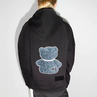 Purchase WE11DONE 男女款黑色泰迪熊圖案連帽衫. WD-TH9-20-118-U-CH
