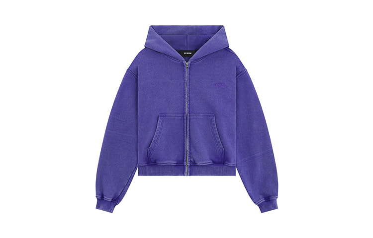 WE11DONE Unisex Casual Purple Sweatshirt. WD-TJ3-23-820-U-PP 圖 2