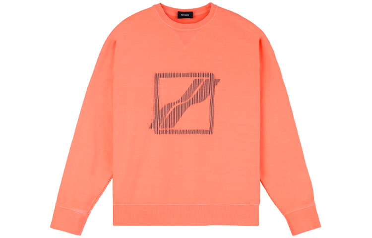 WE11DONE Unisex Crewneck Logo Print Pullover Long Sleeve Sweatshirt WD-TS1-21-504-U-NO