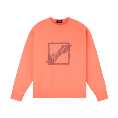 WE11DONE Unisex Crewneck Logo Print Pullover Long Sleeve Sweatshirt WD-TS1-21-504-U-NO