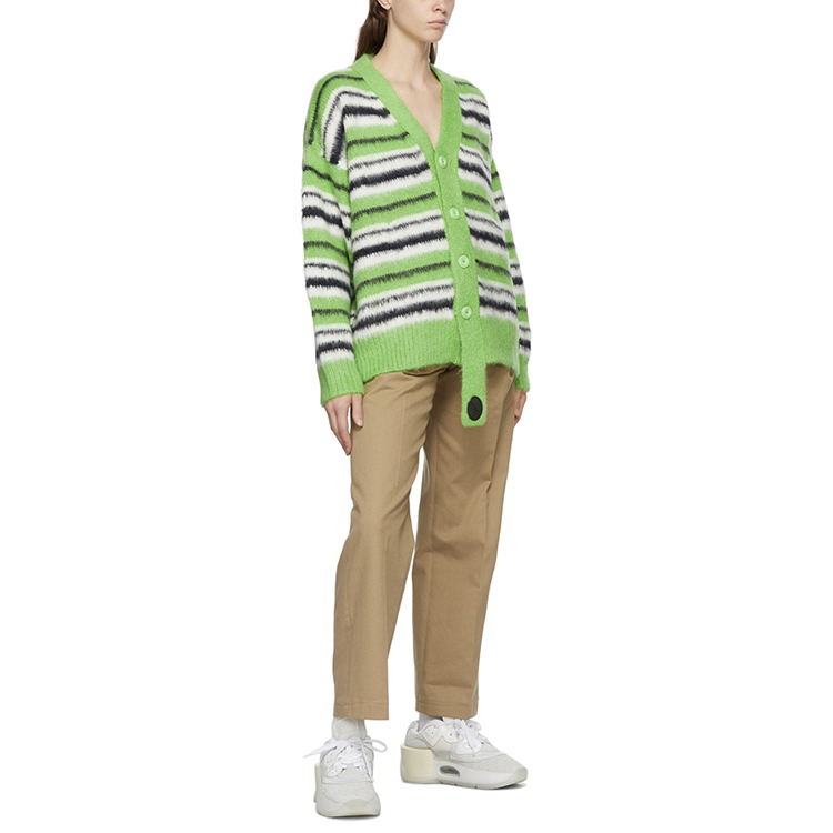 Purchase WE11DONE 男女綠色馬海毛混紡長袖毛衣 WD-KC9-20-044-U-GR