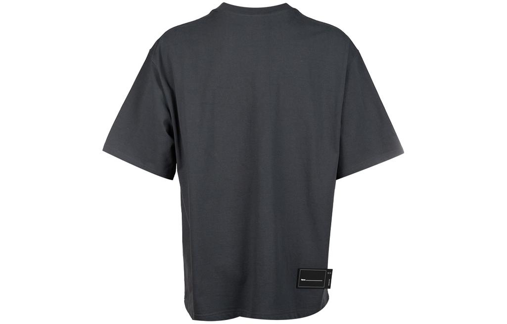 WE11DONE Unisex Logo Print Black Crewneck Short Sleeve T-Shirt. WD-TT1-22-832-U-CH 圖 3