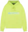Buy WE11DONE 男女同款荧光绿连帽衫 胸前logo印花 WD-TP5-19-500-LM