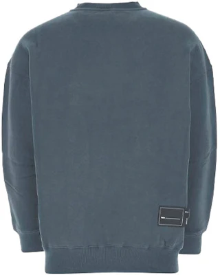 WE11DONE 男女款海军蓝前标志宽松圆领卫衣 WD-SS5-19-916-NV Lookbook WE11DONE 男女款海军蓝前标志宽松圆领卫衣 WD-SS5-19-916-NV