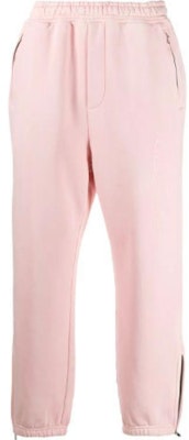 WE11DONE 男女款粉色Logo水洗直筒拉鍊運動褲 WD-TA8-20-110-U-PK Buy WE11DONE 男女款粉色Logo水洗直筒拉鍊運動褲 WD-TA8-20-110-U-PK