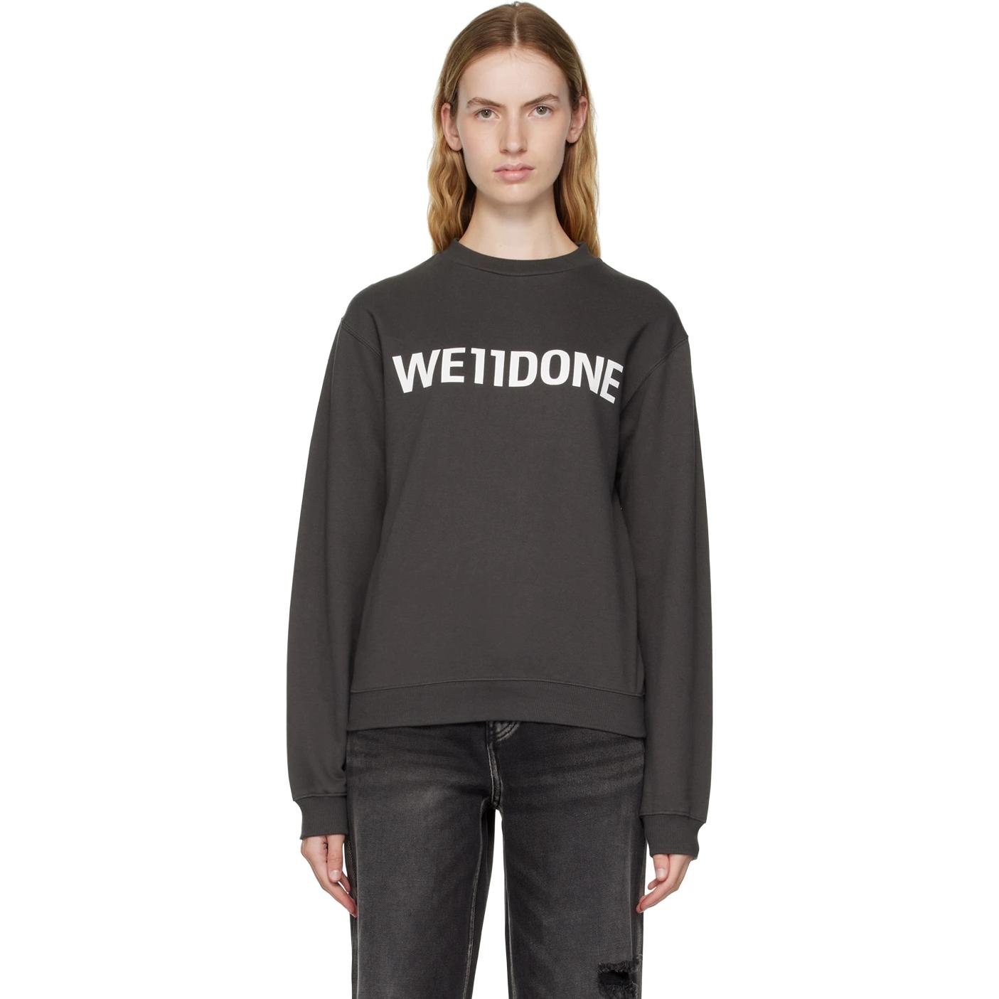 Lookbook WE11DONE 男女同款简约圆领卫衣 WD-TS3-22-844-U-CH