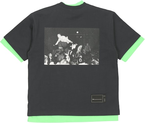 WE11DONE 男女款可翻轉短袖圓領T恤 深灰色 WD-TP6-20-030-U-CH Lookbook WE11DONE 男女款可翻轉短袖圓領T恤 深灰色 WD-TP6-20-030-U-CH