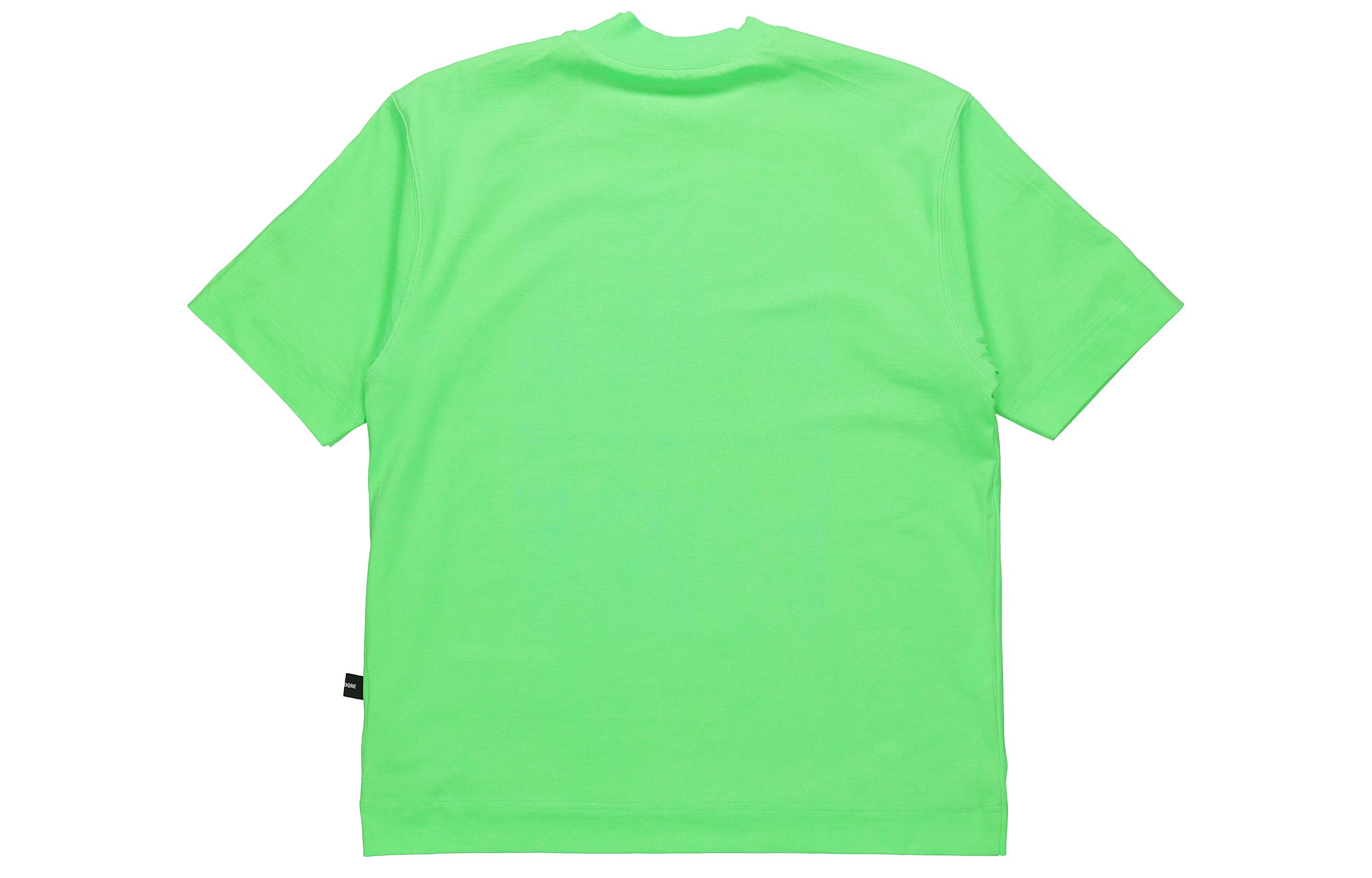 Shop WE11DONE 男女款可翻轉短袖圓領T恤 深灰色 WD-TP6-20-030-U-CH