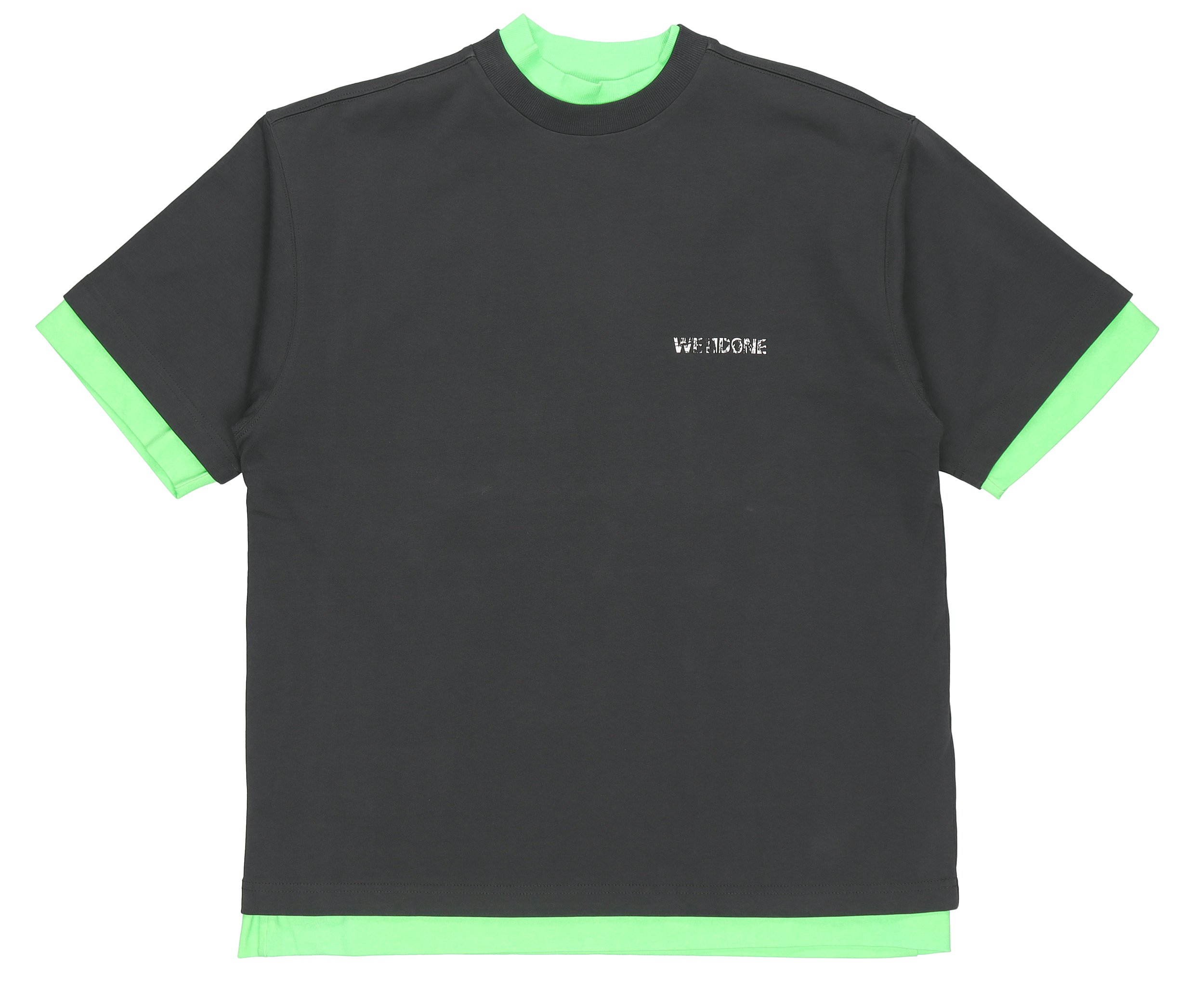 Purchase WE11DONE 男女款可翻轉短袖圓領T恤 深灰色 WD-TP6-20-030-U-CH