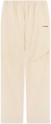 WE11DONE Unisex Solid Color Logo Print Loose Casual Pants WD-TA3-22-864-U-BG Order WE11DONE Unisex Solid Color Logo Print Loose Casual Pants WD-TA3-22-864-U-BG