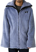Lookbook WE11DONE Unisex Solid Faux Fur Jacket Blue WD-JP9-20-052-U-BL