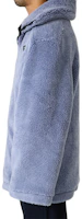 Purchase WE11DONE Unisex Solid Faux Fur Jacket Blue WD-JP9-20-052-U-BL
