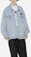 Purchase WE11DONE Unisex Washed Vintage Logo Denim Jacket - Classic Oversized Fit WD-DJ4-20-017-U-IC
