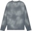 Lookbook WE11DONE Vintage Tie-Dye Gradient Long-Sleeve Unisex T-Shirt Charcoal Gray WD-TT2-24-745-U-CH