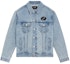 Buy WE11DONE 水洗復古中性寬版標誌丹寧外套 - 秋季系列 WD-DJ4-20-017-U-ICE