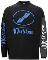 Order WE11DONE WD Logo 配色長袖T恤 男女款 黑色. WD-TP7-20-083-U-BK