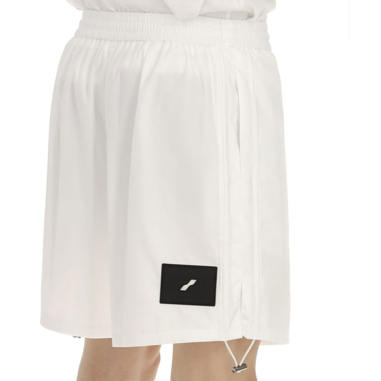 Purchase WE11DONE White Unisex Elastic Waist Casual Shorts WD-PT1-21-256-U-WH