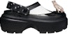 Wednesday x Crocs Stomp Clog 'Wednesday Addams' Edisi. 210214-001