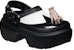 Wednesday x Crocs Stomp Clog 'Wednesday Addams' Edisi. 210214-001