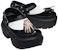 Wednesday x Crocs Stomp Clog 'Wednesday Addams' Edisi. 210214-001