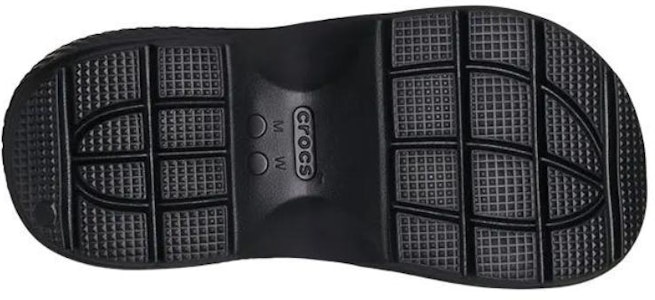 《Wednesday》 x Crocs 厚底拖鞋 'Wednesday Addams' 210214-001 Sizing 《Wednesday》 x Crocs 厚底拖鞋 'Wednesday Addams' 210214-001