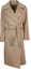 Buy 周末MaxMara束腰长款外套卡其色 2425016092600-006