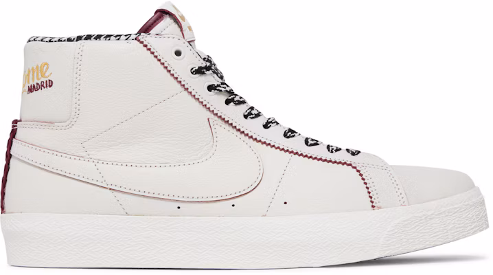 Nike SB Blazer Mid 皮革 圓頭繫帶 舒適百搭 耐磨輕便 高筒 滑板鞋 男款 白銀色 Buy Nike SB Blazer Mid 皮革 圓頭繫帶 舒適百搭 耐磨輕便 高筒 滑板鞋 男款 白銀色