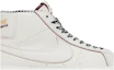 Order Nike SB Blazer Mid 皮革 圓頭繫帶 舒適百搭 耐磨輕便 高筒 滑板鞋 男款 白銀色