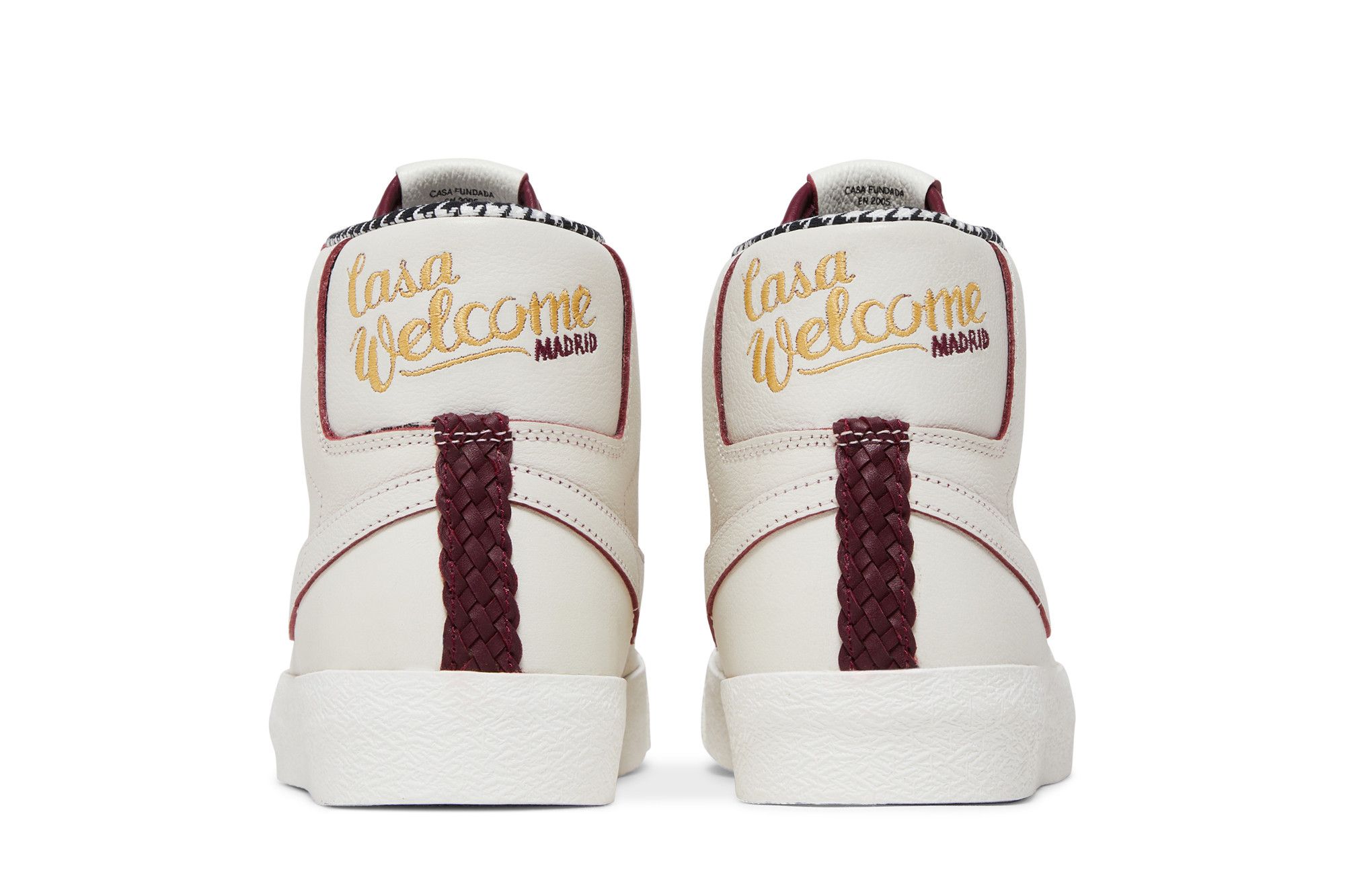 Details for Nike SB Blazer Mid 皮革 圓頭繫帶 舒適百搭 耐磨輕便 高筒 滑板鞋 男款 白銀色