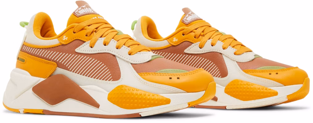 (小学) White Castle x Puma RS-X '摩卡米黄向日葵' 384468-01 Cheap (小学) White Castle x Puma RS-X '摩卡米黄向日葵' 384468-01