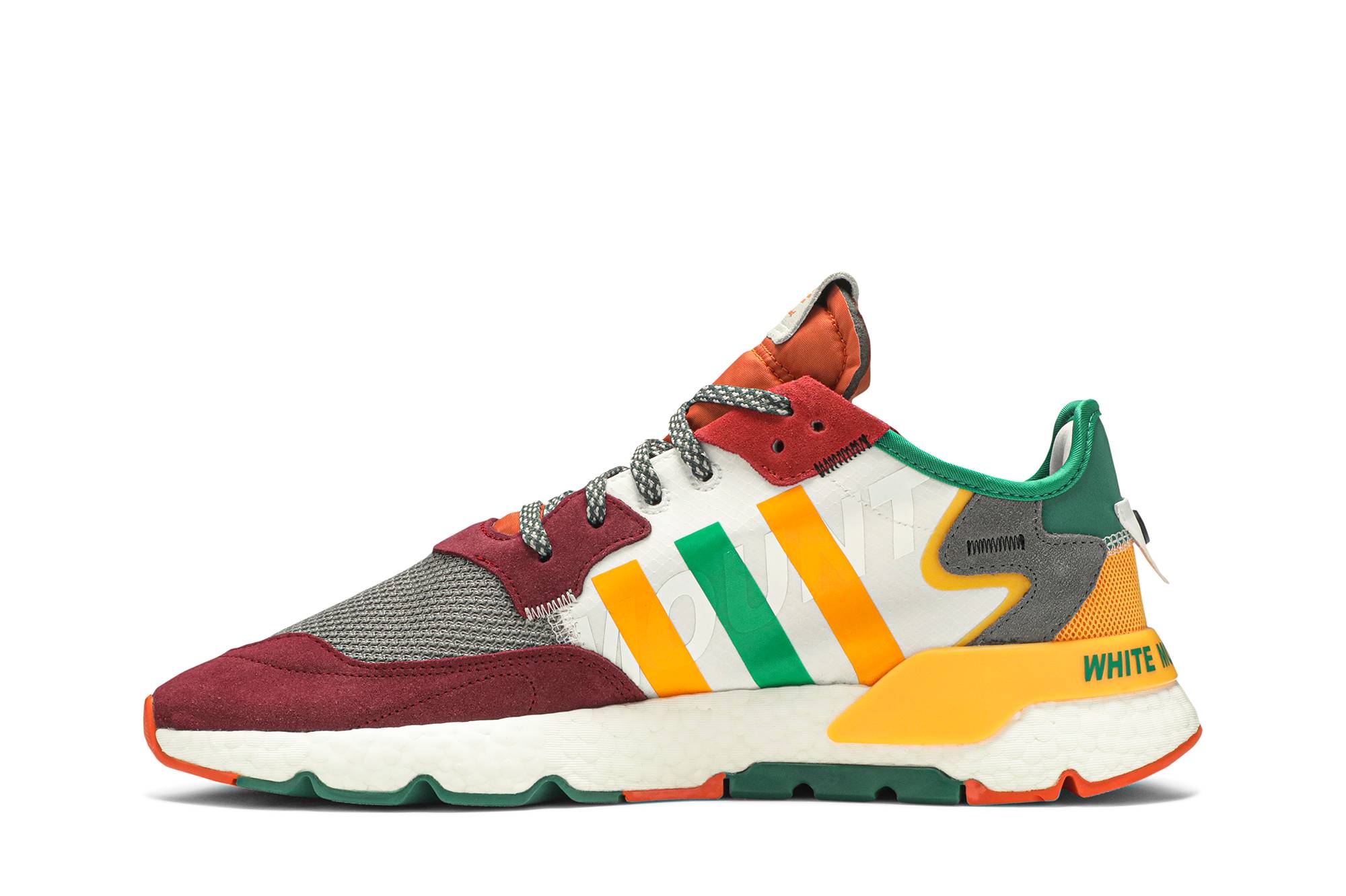 Lookbook White Mountaineering x adidas Nite Jogger 'Real Gold' Emas Asli EG1687