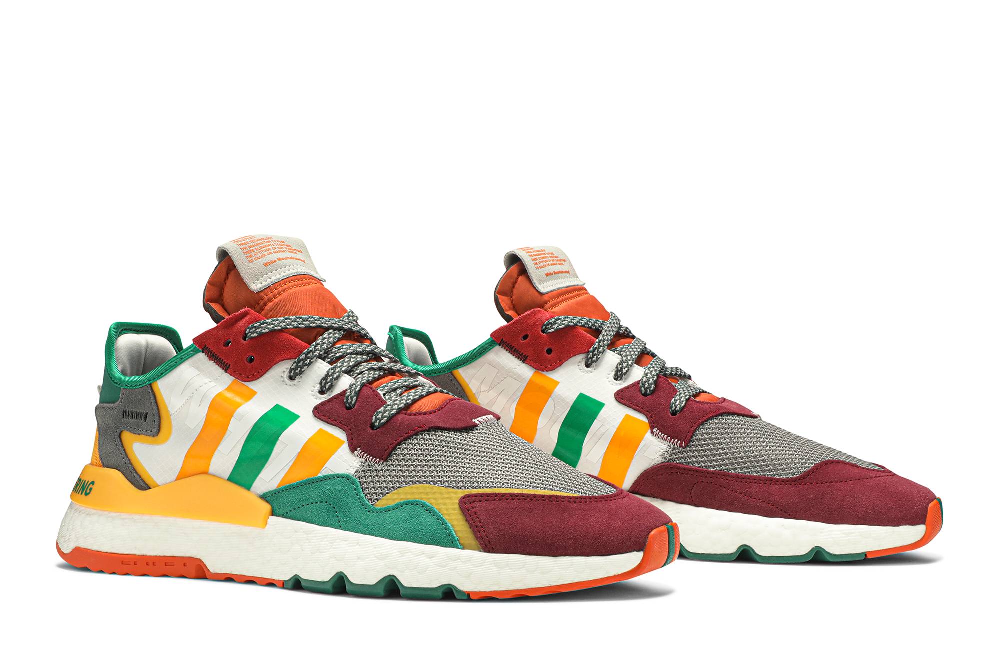 Cheap White Mountaineering x adidas Nite Jogger 'Real Gold' Emas Asli EG1687