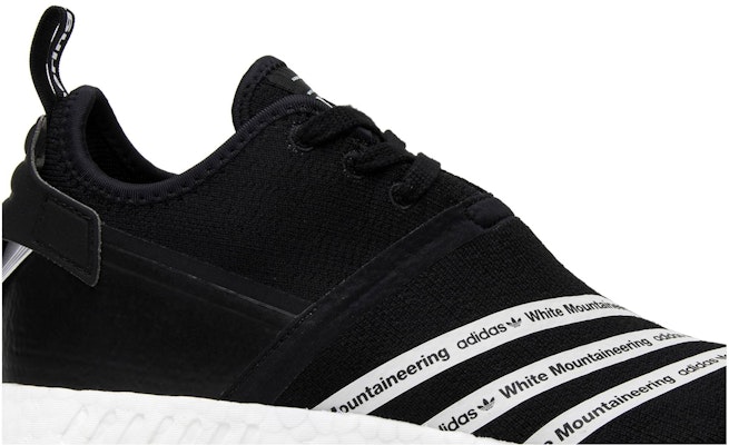 adidas originals NMD_R2 White Mountaineering 黑色低帮運動鞋 男女同款 黑白 Order adidas originals NMD_R2 White Mountaineering 黑色低帮運動鞋 男女同款 黑白