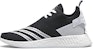 White Mountaineering x adidas NMD_R2 Primeknit 'Core Black' Hitam Teras CG3648
