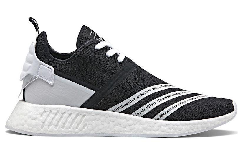 Lookbook White Mountaineering x adidas NMD_R2 Primeknit '核心黑' CG3648