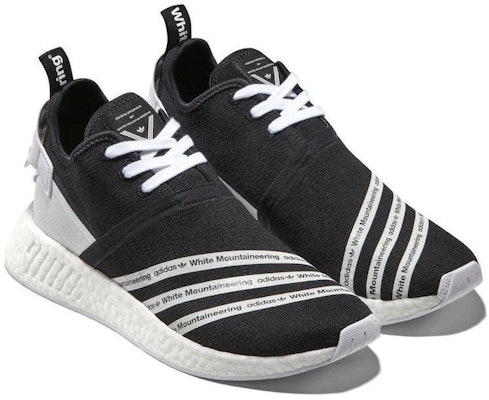 White Mountaineering x adidas NMD_R2 Primeknit '核心黑' CG3648 Lookbook White Mountaineering x adidas NMD_R2 Primeknit '核心黑' CG3648