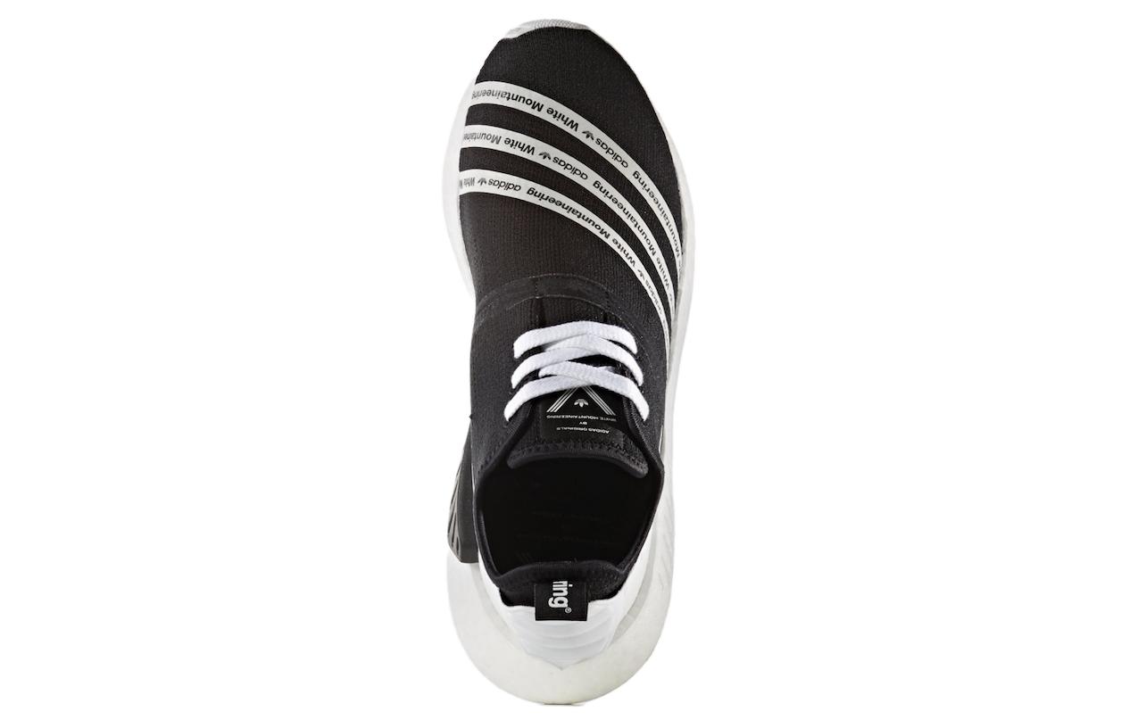 Purchase White Mountaineering x adidas NMD_R2 Primeknit '核心黑' CG3648