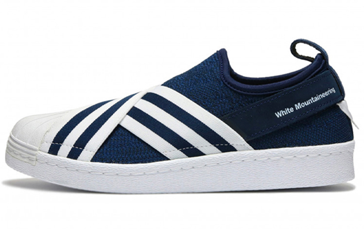White Mountaineering x adidas Superstar Slip On PK 'Collegiate Navy' BY2879