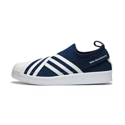 White Mountaineering adidas Superstar Slip On PK 'Collegiate Navy'