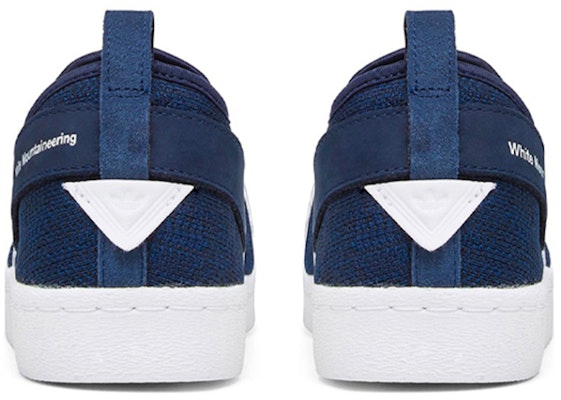 ホワイトマウンテニアリング×adidas スーパースタースリッポンPK "ネイビー" BY2879 Shop ホワイトマウンテニアリング×adidas スーパースタースリッポンPK "ネイビー" BY2879