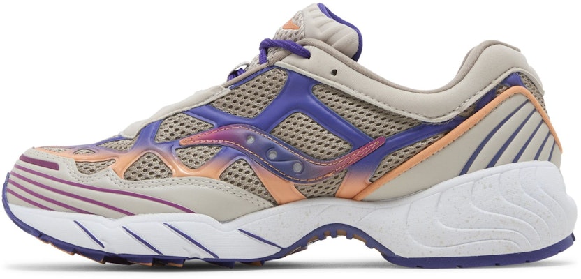 White Mountaineering x Saucony Grid Web 紫橙色 运动鞋 S70532-2 Lookbook White Mountaineering x Saucony Grid Web 紫橙色 运动鞋 S70532-2