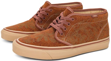 White Mountaineering x Vans Chukka 49 DX 簡約舒適 防滑 中筒 滑板鞋 男女皆宜 棕色 Order White Mountaineering x Vans Chukka 49 DX 簡約舒適 防滑 中筒 滑板鞋 男女皆宜 棕色