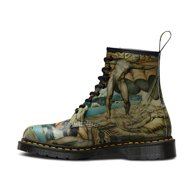 Dr. Martens William Blake 1460 'White Backhand Colorful'