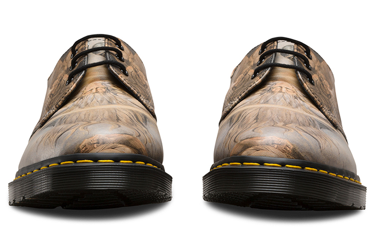 Shop Dr. Martens x William Blake 1461 'Putih Berwarna-warni' 22874102