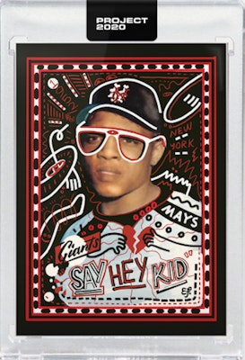 Willie Mays 1952 Topps Proyecto 2020 Efdot /1480 #27 Buy Willie Mays 1952 Topps Proyecto 2020 Efdot /1480 #27