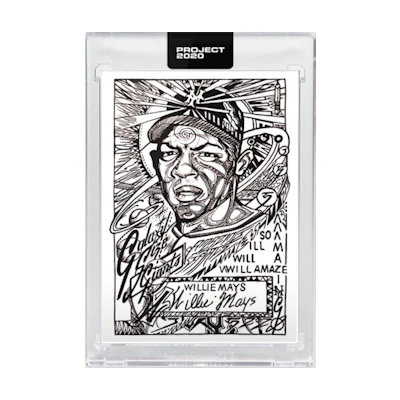 Willie Mays 1952 Topps Project 2020 JK5 /1556 #48