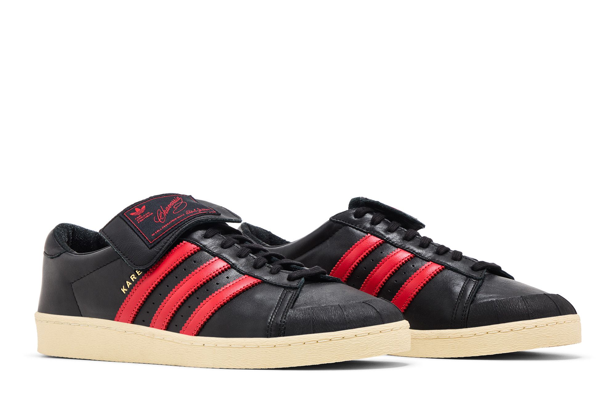 Cheap adidas Jabbar Dress Low Willy Chavarria 黑紅運動鞋 JP6111